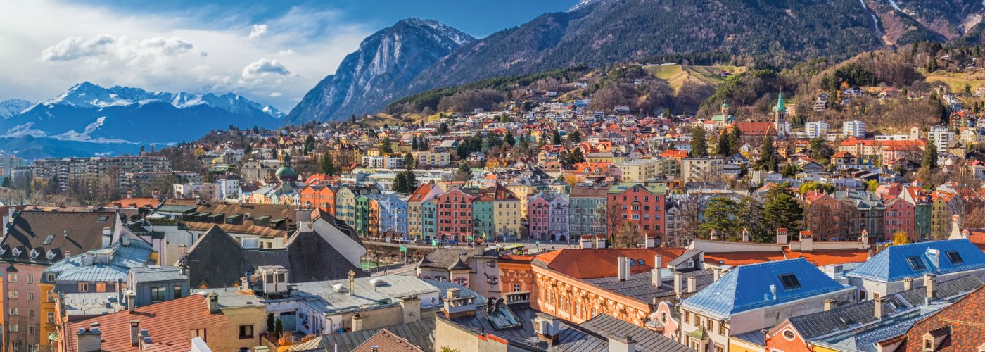 Blick über Innsbruck