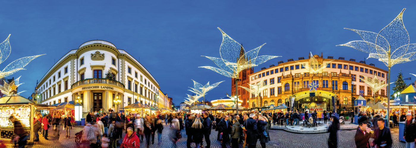 Sternschnuppenmarkt in Wiesbaden