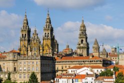 Kathedrale in Santiago de Compostela