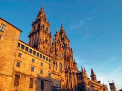 Kathedrale in Santiago de Compostela 