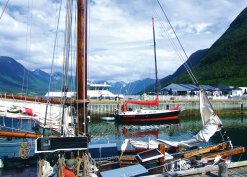 Am Hafen von Andalsnes